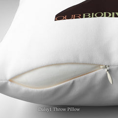 Daisy1 Throw Pillow