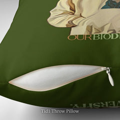 Tid1 Throw Pillow